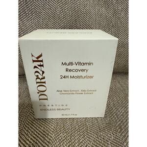 D'OR24K Prestige Endless Beauty Multi-Vitamin Recovery 24H Moisturizer 1.7oz NIB